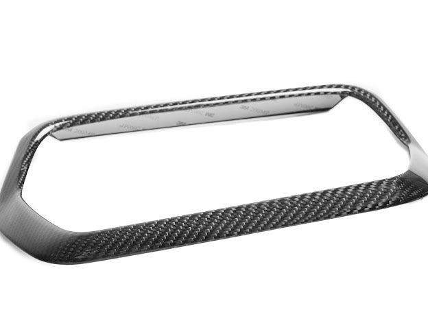 2016-2024 6TH GEN CAMARO | DASH PANEL RADIO CARBON FIBER TRIM COVER