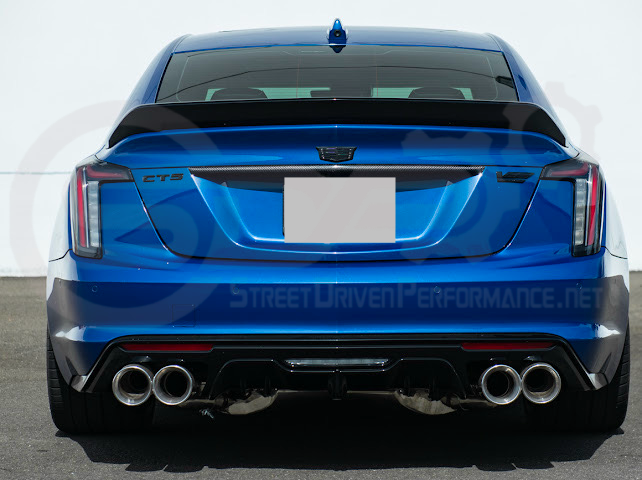 2020-Present Cadillac CT5 Sport / CT5-V / CT5-V Blackwing | Blackwing Style Rear Trunk Spoiler Wing