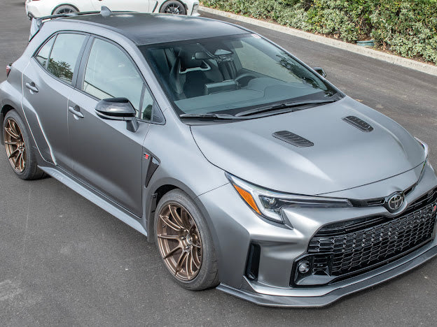 2023-UP TOYOTA GR COROLLA |GR STYLE FRONT LIP SPLITTER GROUND EFFECTS
