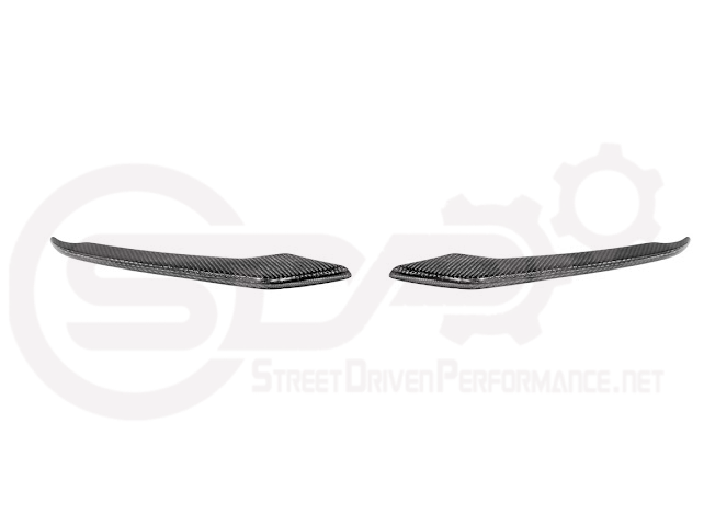 2015-17 FORD MUSTANG | FRONT BUMPER FOG LIGHT EYEBROW TRIM PAIR