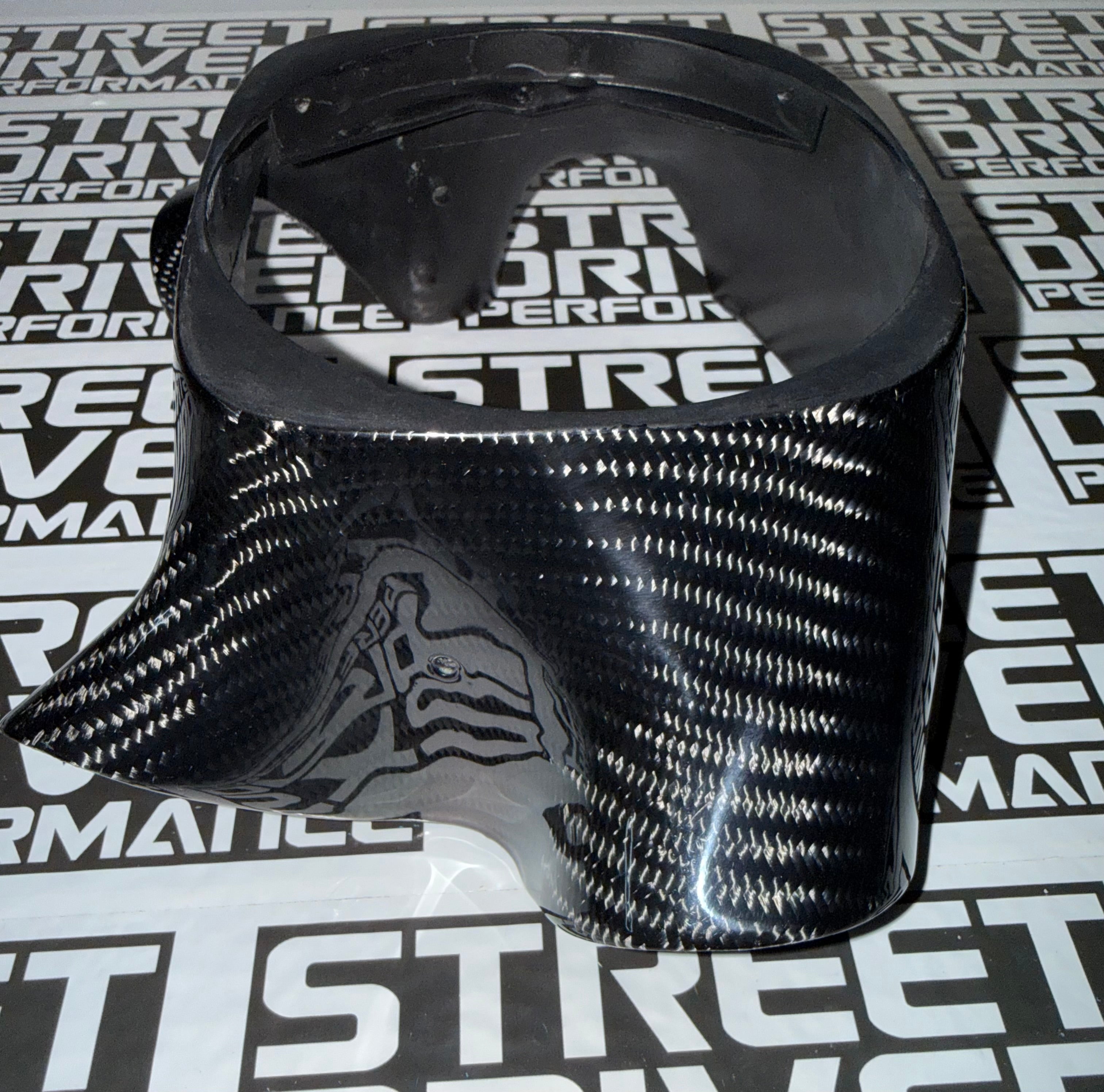 2003 - 2008 TBSS Trailblazer, Chevrolet Silverado / GMC Sierra (1500, 2500, & 3500) & H2 Hummer - Carbon Fiber Steering Wheel Rear Back Cover Replacement (IN STOCK READY TO SHIP)