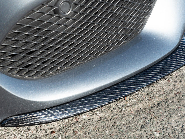 2015-2018 W205 Mercedes C-Class AMG Sport CARBON FIBER Front Bumper Lower Lip Splitter Ground Effects