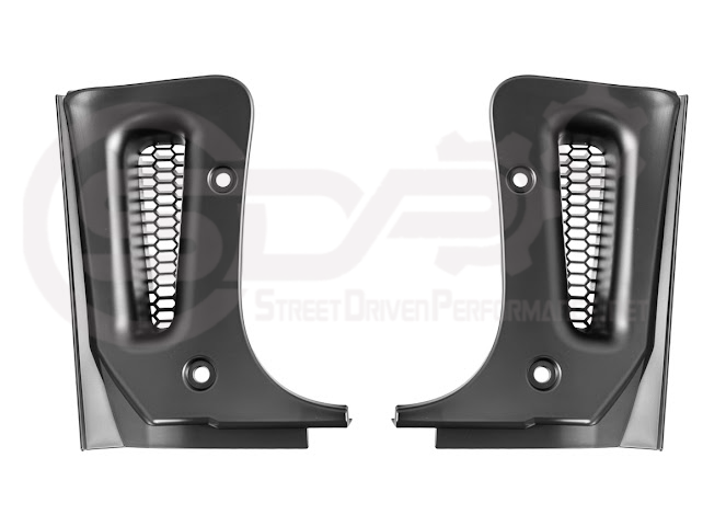 2023-UP CORVETTE C8 E-RAY, Z06, & ZR1 | XL EXTENDED REAR MUD FLAPS SPLASH GUARD PAIR