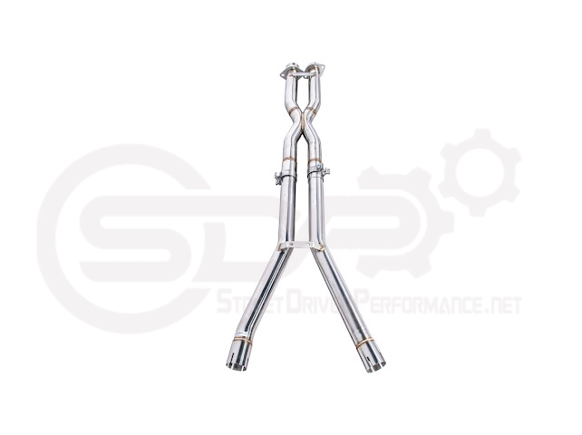 2006-2008 Corvette C6 6.0L 6.2L Automatic & 6 Speed | Stainless Steel 2.5 In X Pipe