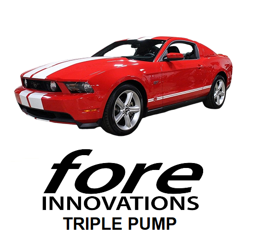 Fore Innovations - L2 - Triple Pump Fuel System for S197 2005 - 2010 Ford Mustang GT