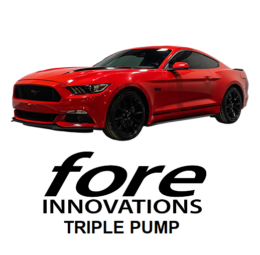Fore Innovations - L2 - Triple Pump Fuel System for 2011 - 2017 Ford Mustang GT / V6