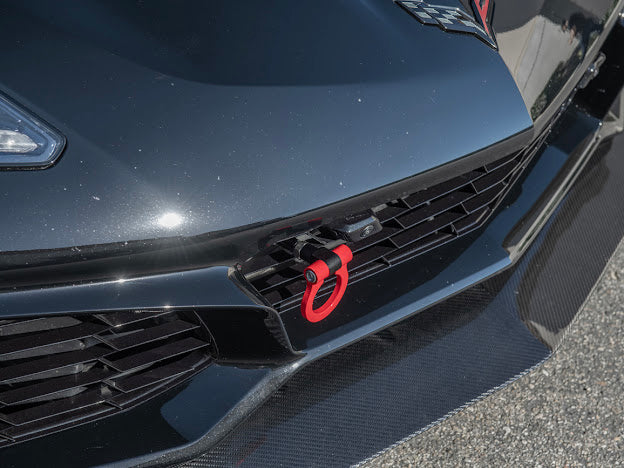 2019 CHEVROLET CORVETTE C7 ZR1 CARBON FIBER FRONT LIP SPLITTER GROUND EFFECTS