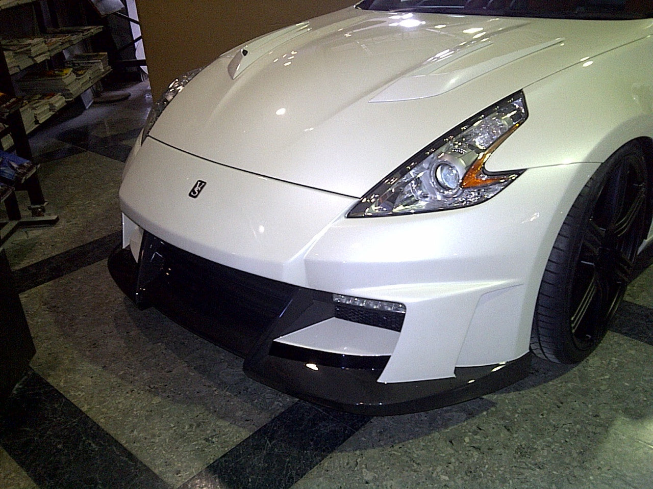 VeilSide 2009-2023 Nissan 370Z Ver. I Model Front Bumper (FRP) NO LED Daylight