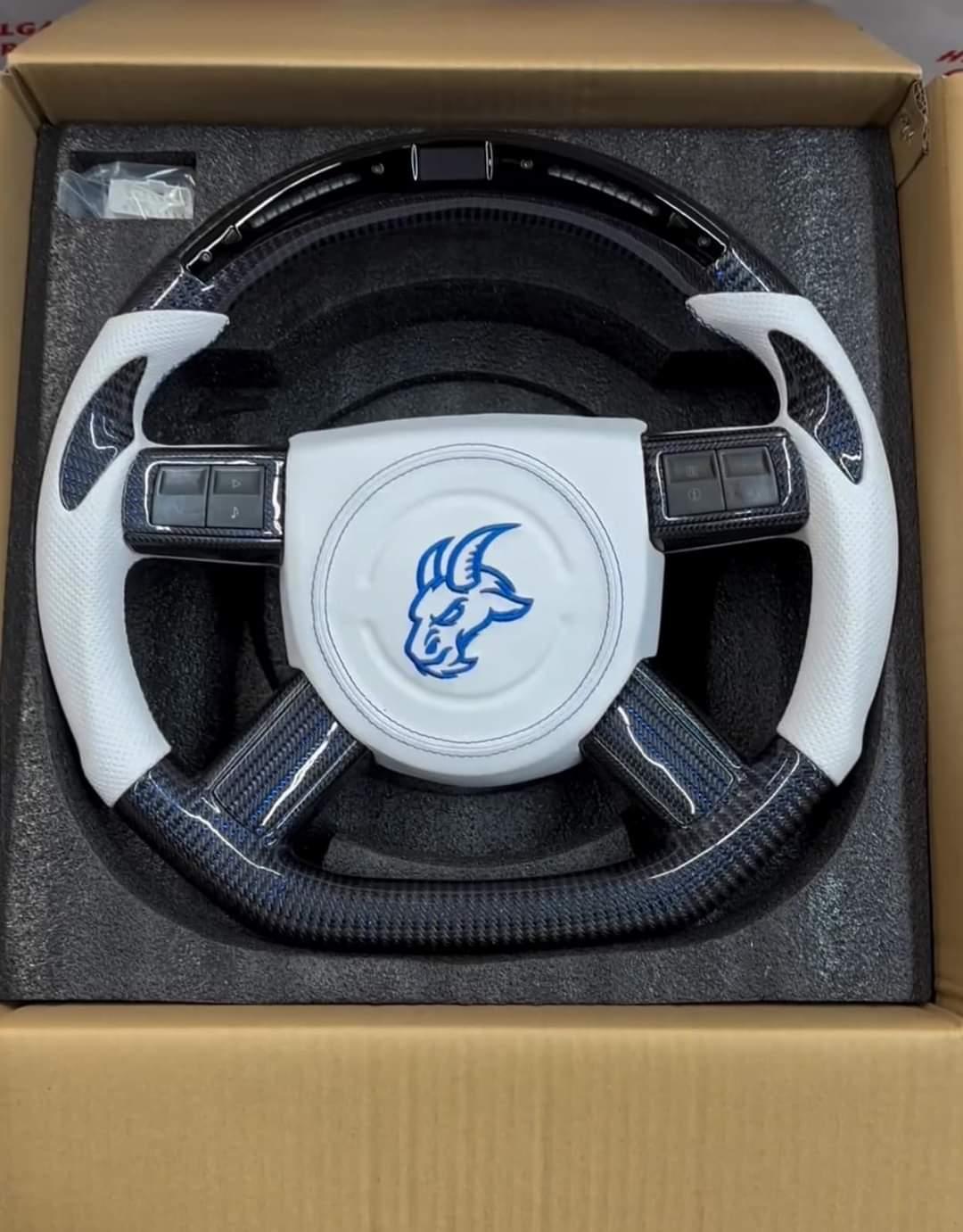 2005 - 2024+ MOPAR Jeep Grand Cherokee Custom Carbon Fiber Steering Wheel with options