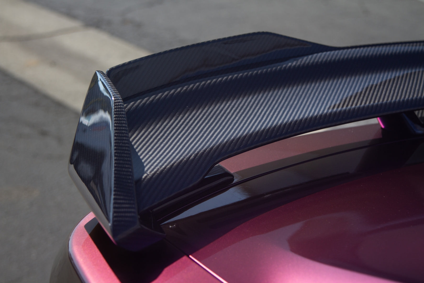 Ford Mustang S650 Dark Horse Spoiler with Gurney 2024 - Current