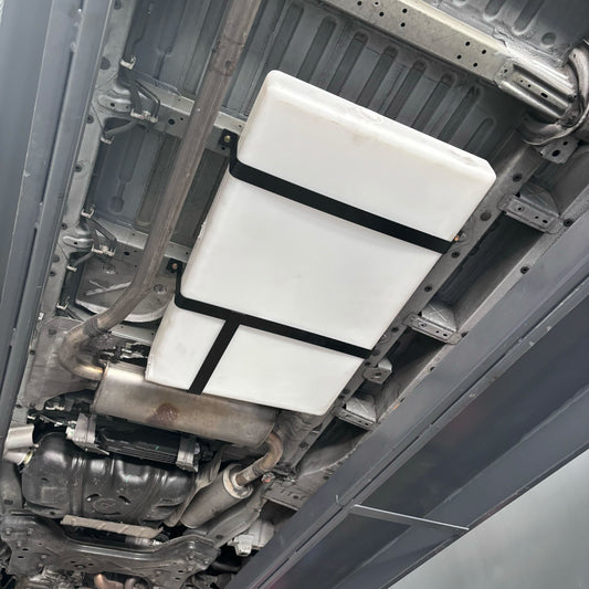 36 Gallon UNDERCARRIAGE Fresh/Grey WATER TANK FOR 2013-2024 DODGE / RAM PROMASTER 1500, 2500, 3500 159” AND 159" EXT