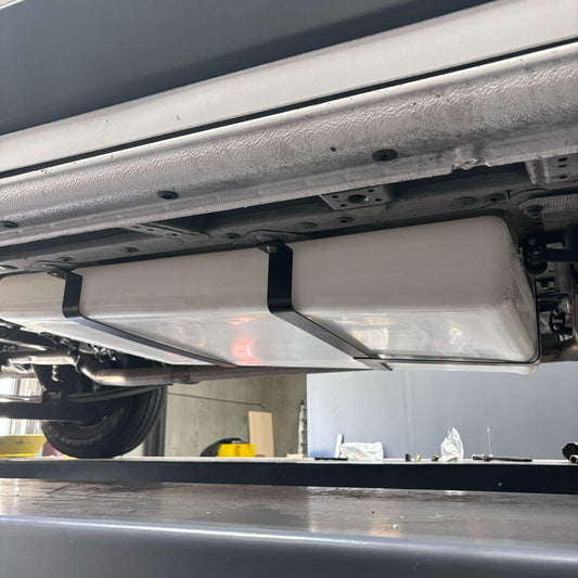 36 Gallon UNDERCARRIAGE Fresh/Grey WATER TANK FOR 2013-2024 DODGE / RAM PROMASTER 1500, 2500, 3500 159” AND 159" EXT