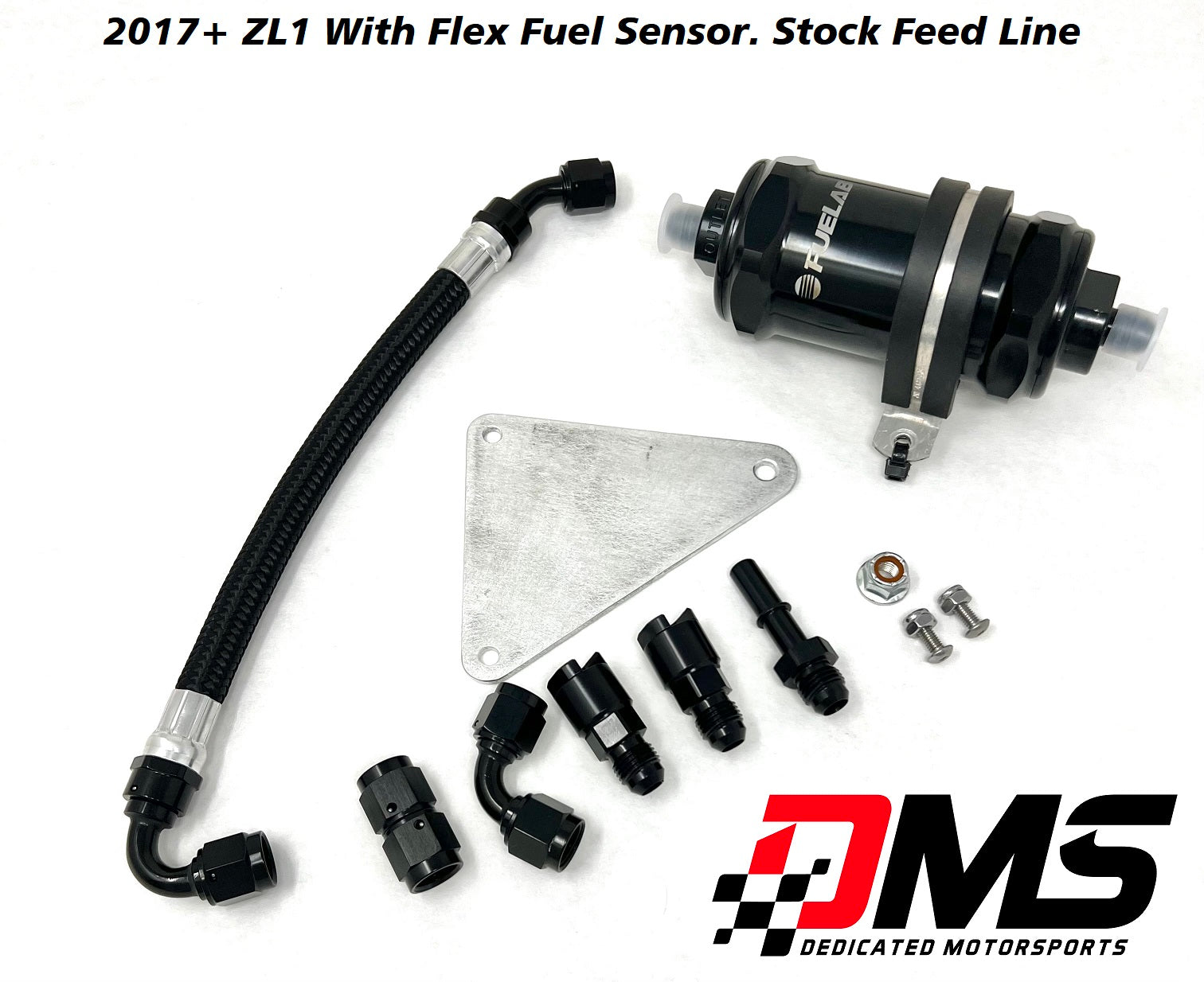 DMS Camaro ZL1 6 Micron Fuel Filter Kit with Stock Feed Line