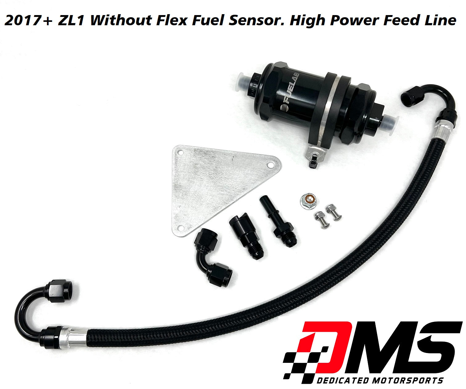 DMS Camaro ZL1 6 Micron Fuel Filter Kit with High Power Feed Line