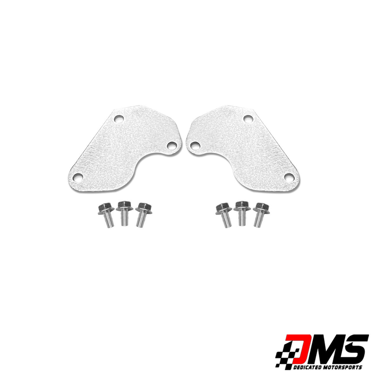DMS LS water pump block off plates (pair)