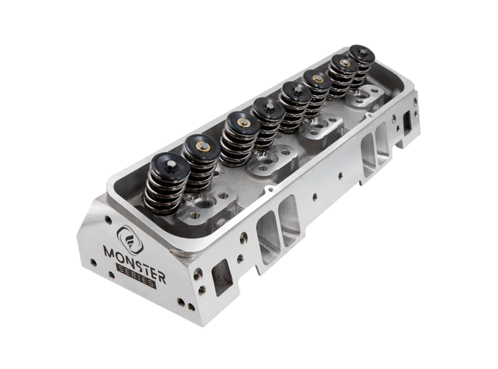M23 236cc SBC Angled-Plug Cylinder Head - Bare + Valves (SET)
