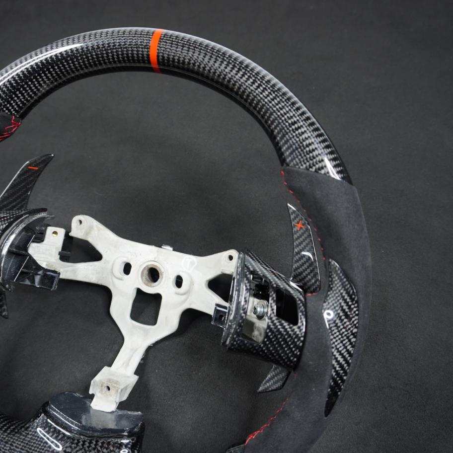 2005 - 2013 C6 Corvette Custom Carbon Fiber Steering Wheel with options