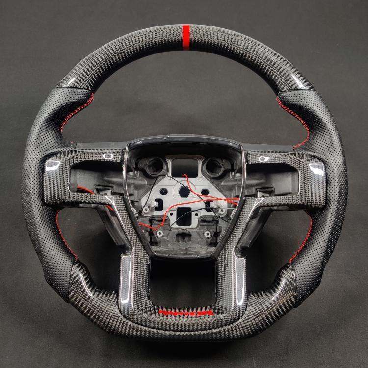 2015 - 2020 Ford F-150 & Gen 2 Raptor - Custom Carbon Fiber Steering Wheel with options