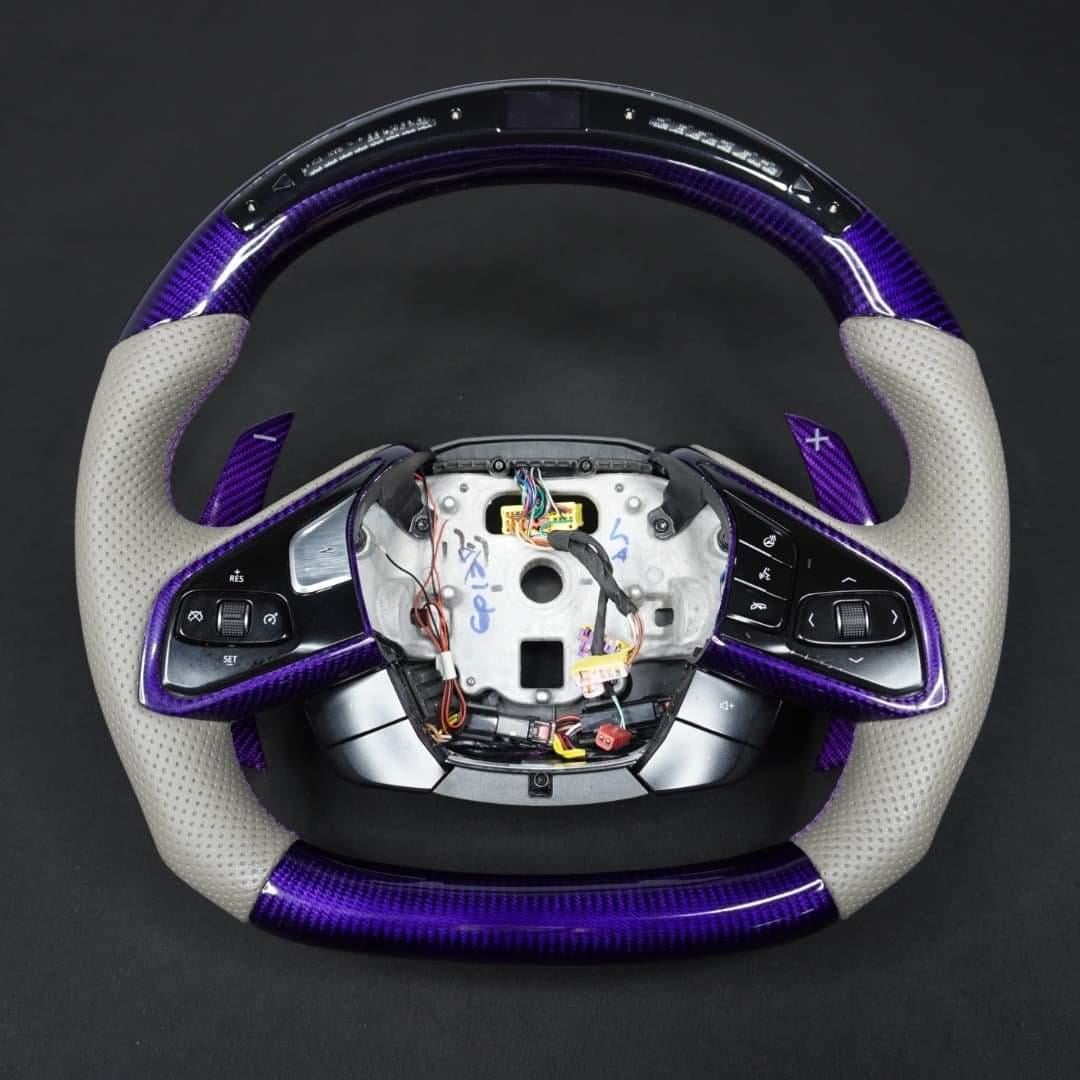 2020 - Present C8 Corvette | Custom Carbon Fiber Steering Wheel with options