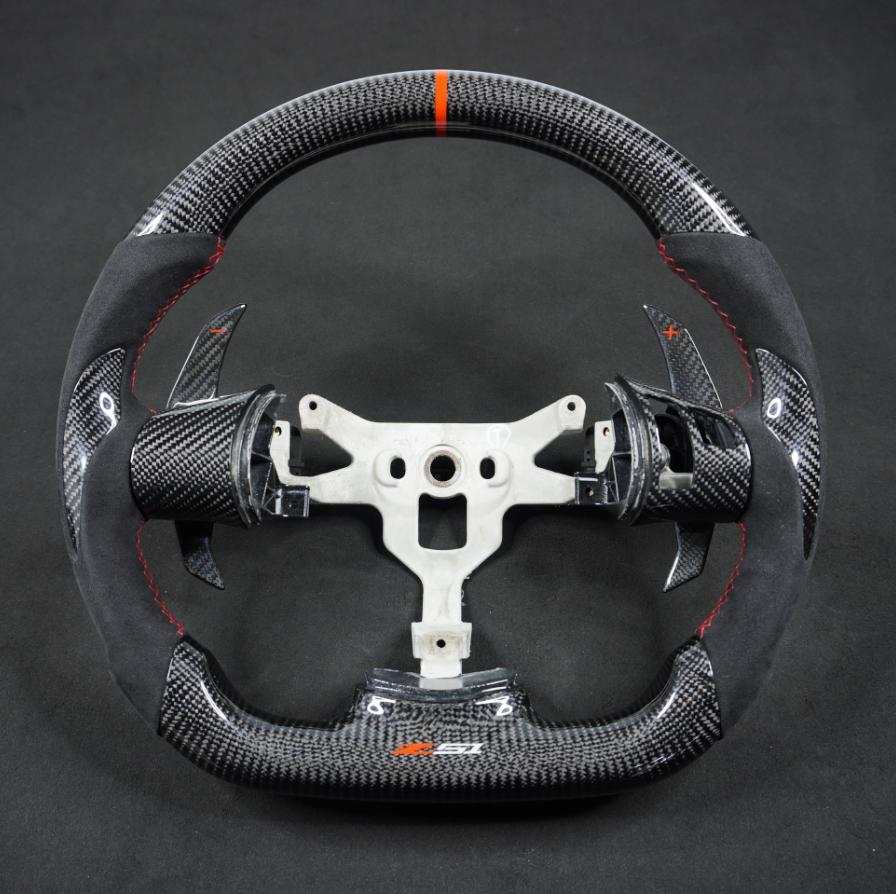2005 - 2013 C6 Corvette Custom Carbon Fiber Steering Wheel with options