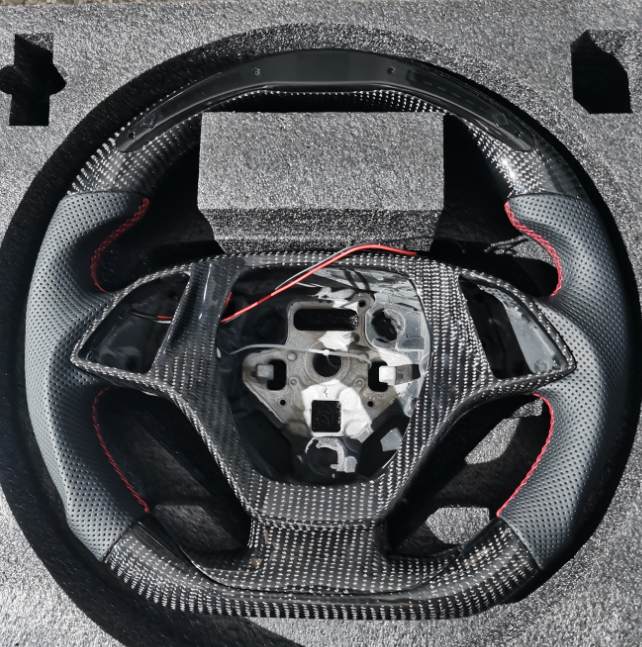 2014 - 2019 C7 Corvette Custom Carbon Fiber Steering Wheel with options