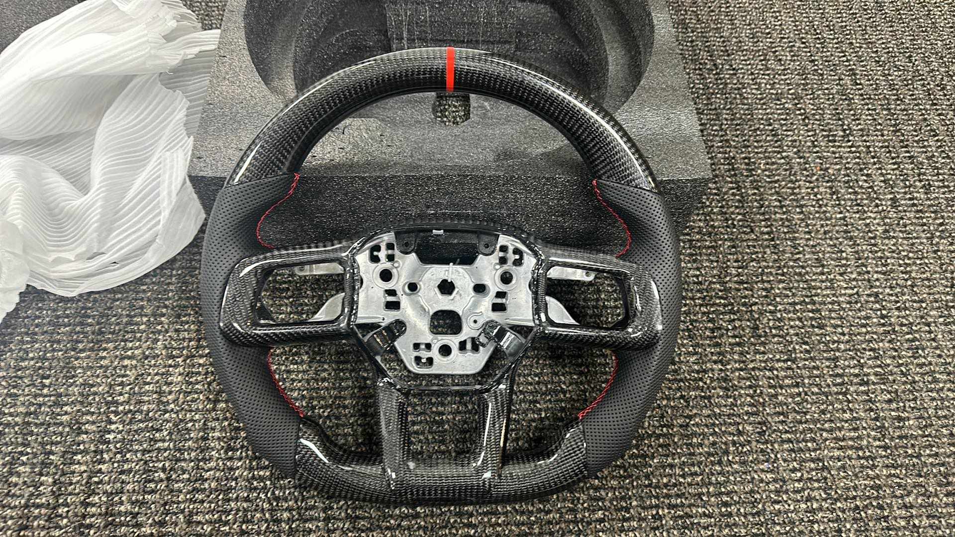 2024+ Ford Mustang S650 / Dark Horse - Custom Carbon Fiber Steering Wheel with options