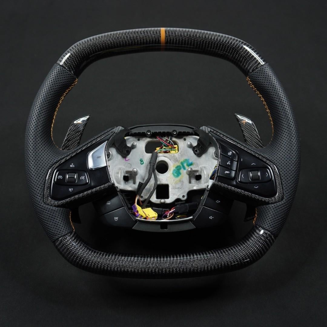 2020 - Present C8 Corvette | Custom Carbon Fiber Steering Wheel with options