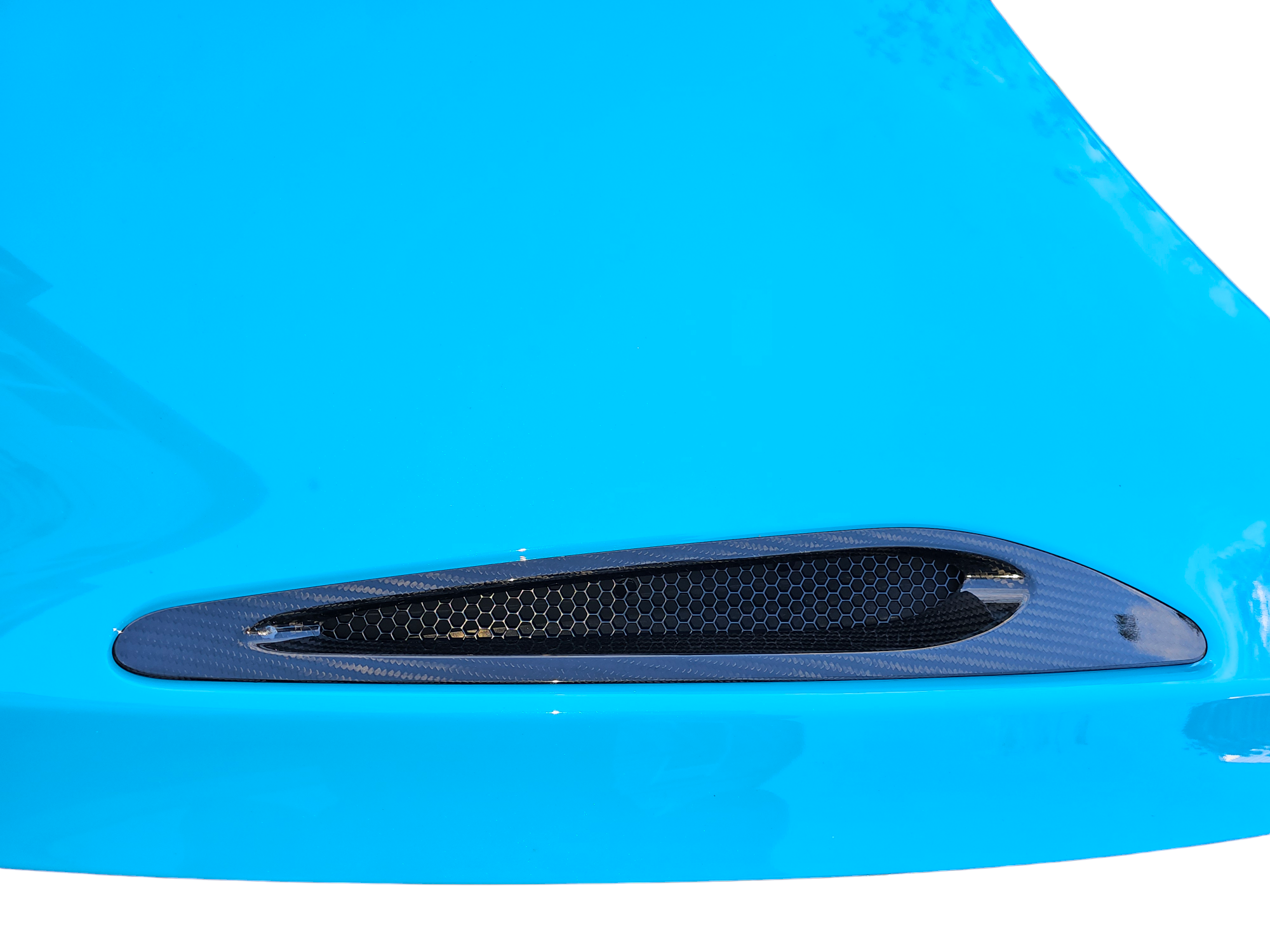 Used McLaren 720s / 765LT Hood - Fistral Blue with full PPF Paint Protective Film