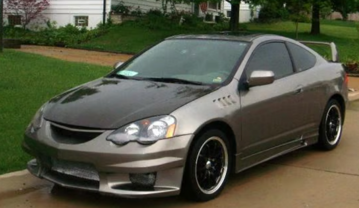 ROJA 2002-2006 Acura RSX Side Skirts