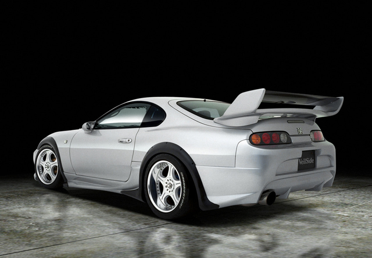 VeilSide 1993-1998 Toyota Supra JZA80 C-II Model Rear Bumper Spoiler (FRP)