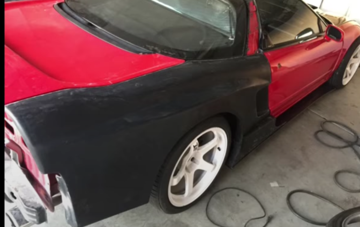 SE335FKW - Advan S Design 2002-2005 Acura NSX Wide Body Complete Full Kit