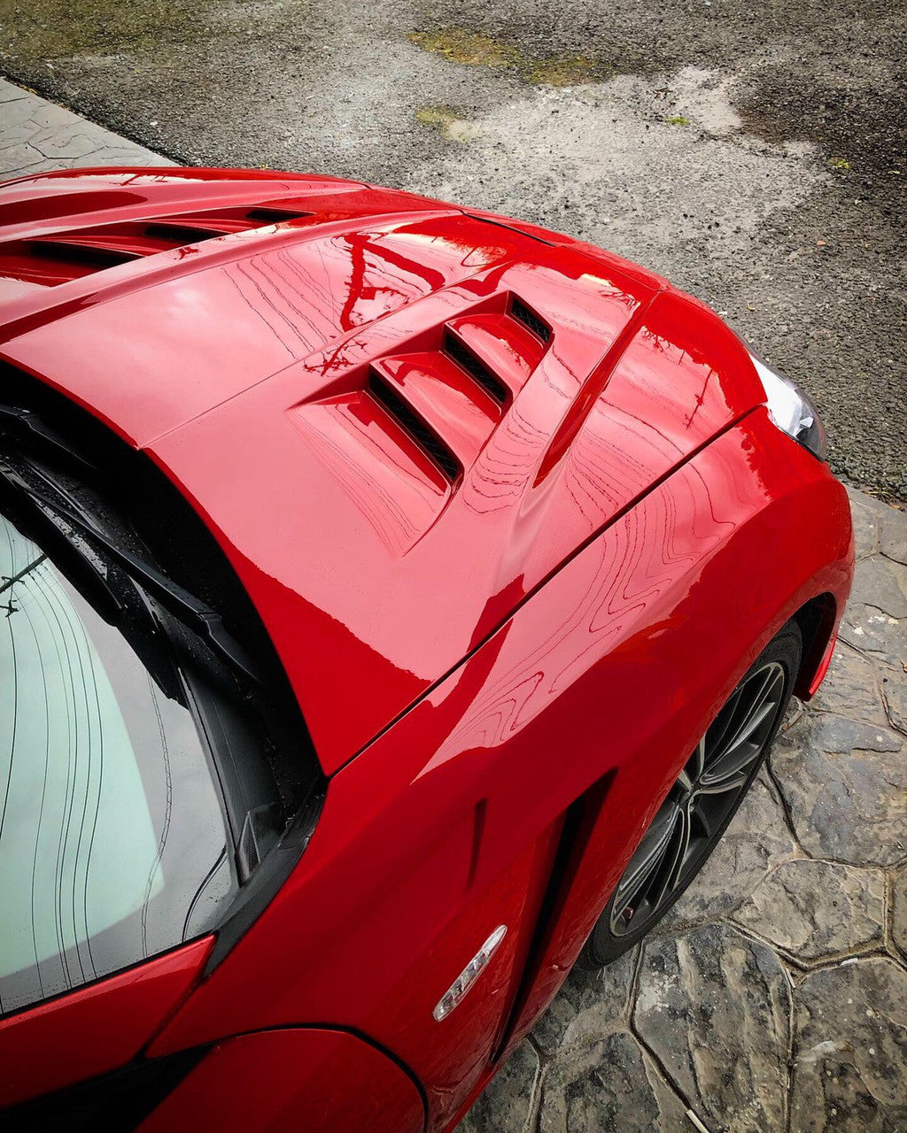 VeilSide 2013-2020 Scion FR-S/ Subaru BR-Z/ Toyota 86 Hood (Japanese FRP)