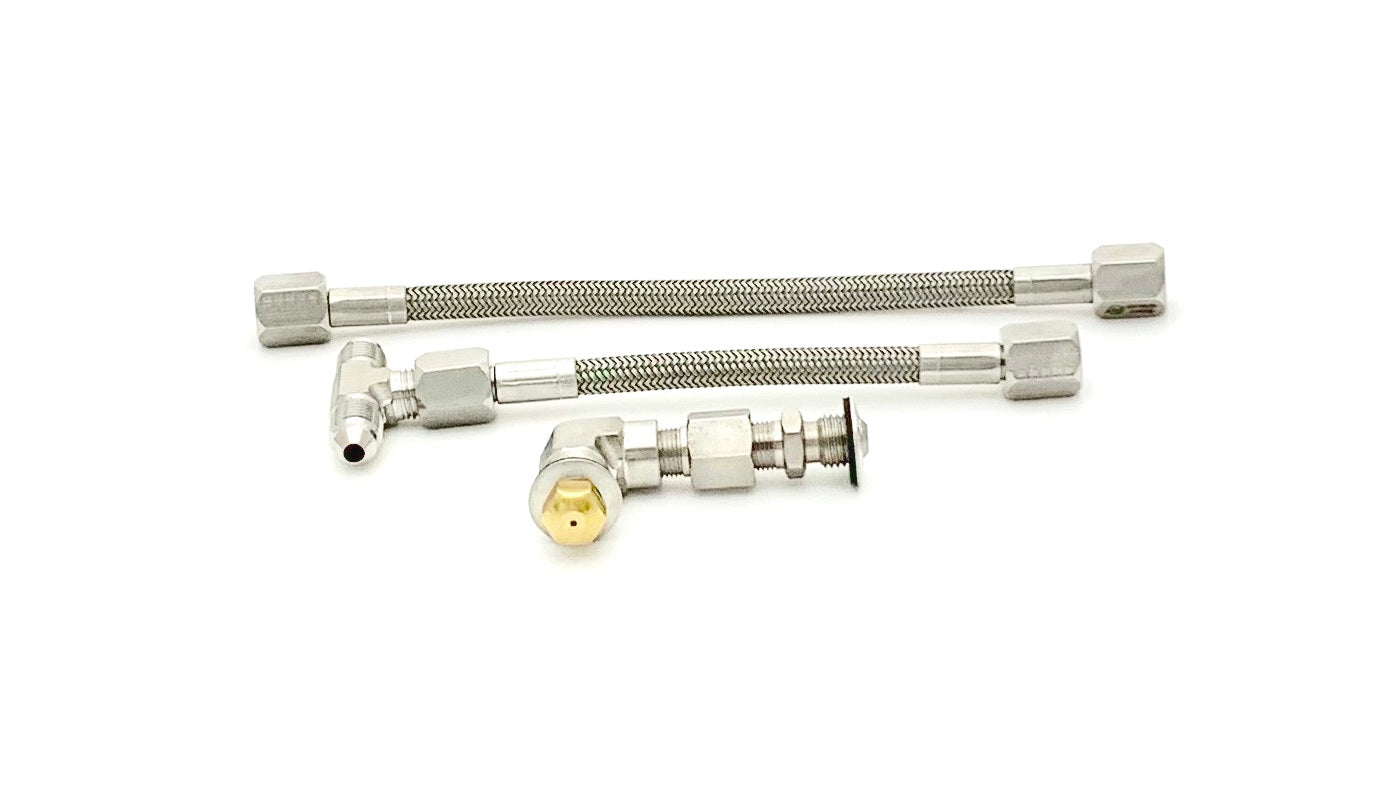 Stainless Steel Twin Nozzle + Check Valve