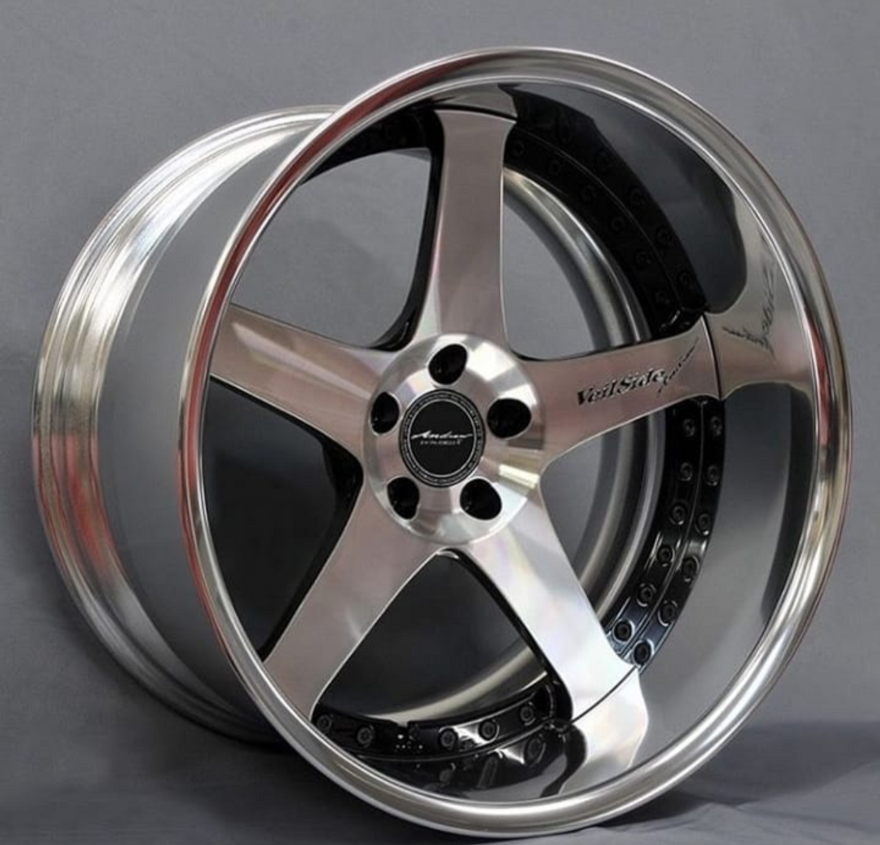 VeilSide ANDREW RACING Evolution V FORGED WHEEL 20" x 9.5J BLACK POLISH
