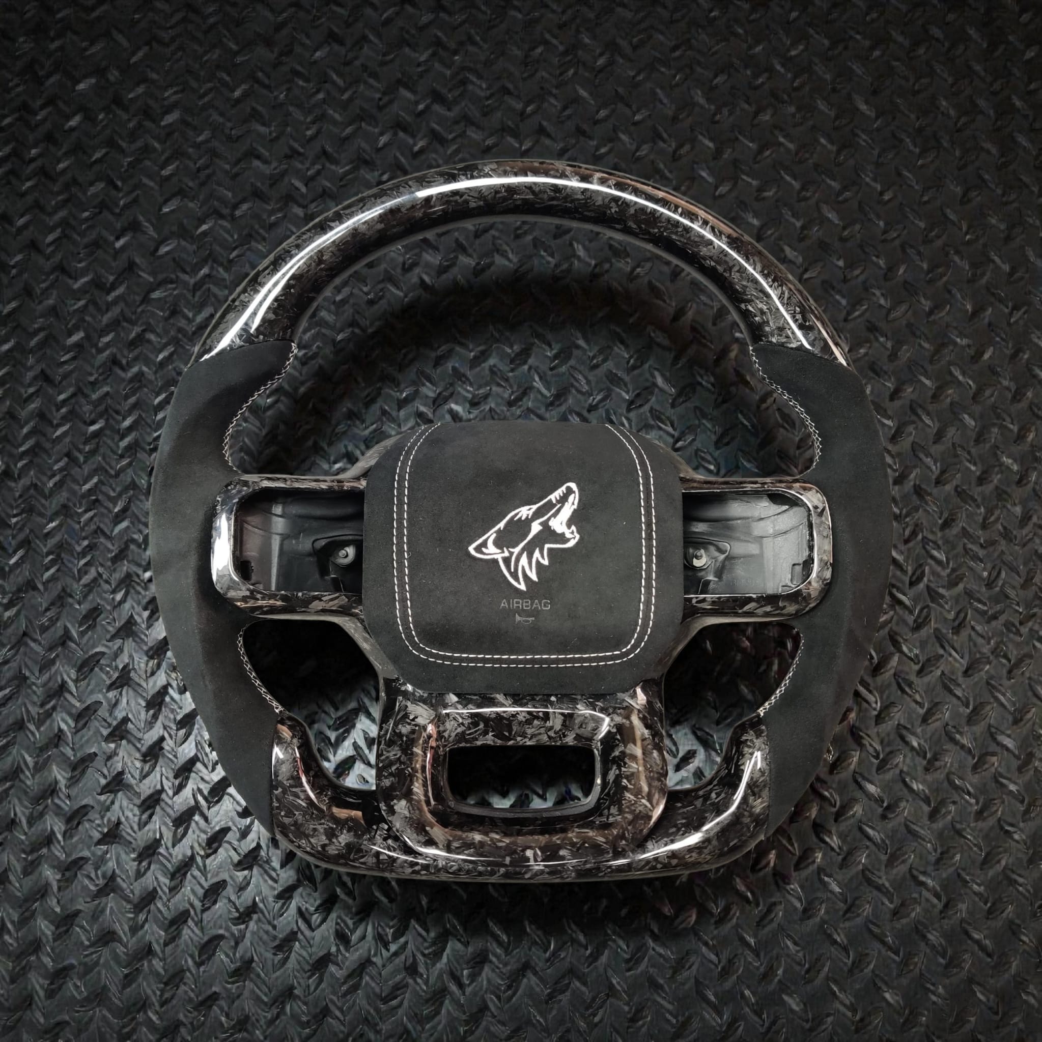 2021 - 2026+ Ford F-150 & Gen 3 Raptor - Custom Carbon Fiber Steering Wheel with options