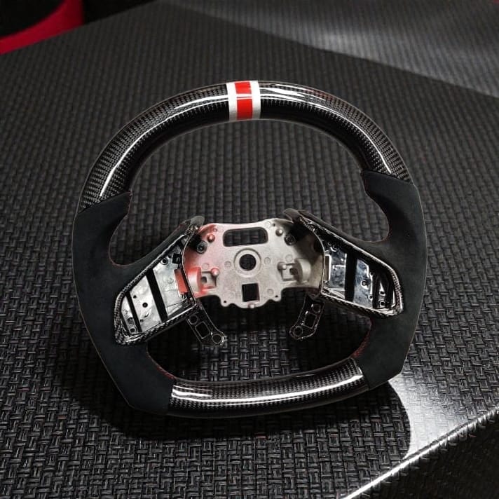 2020 - Present C8 Corvette | Custom Carbon Fiber Steering Wheel with options