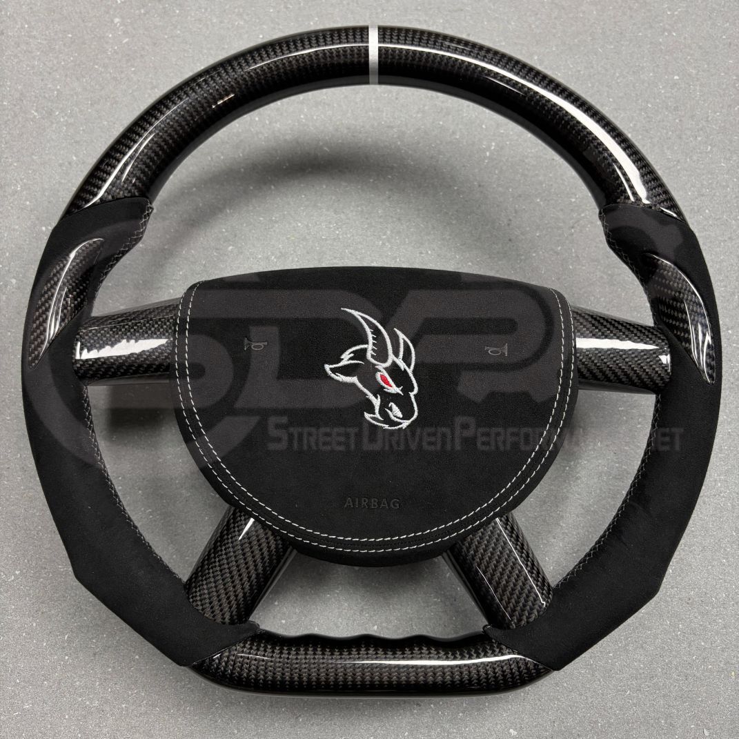 2004 - 2006 Pontiac GTO - Custom Airbag Cover for Steering Wheel with options
