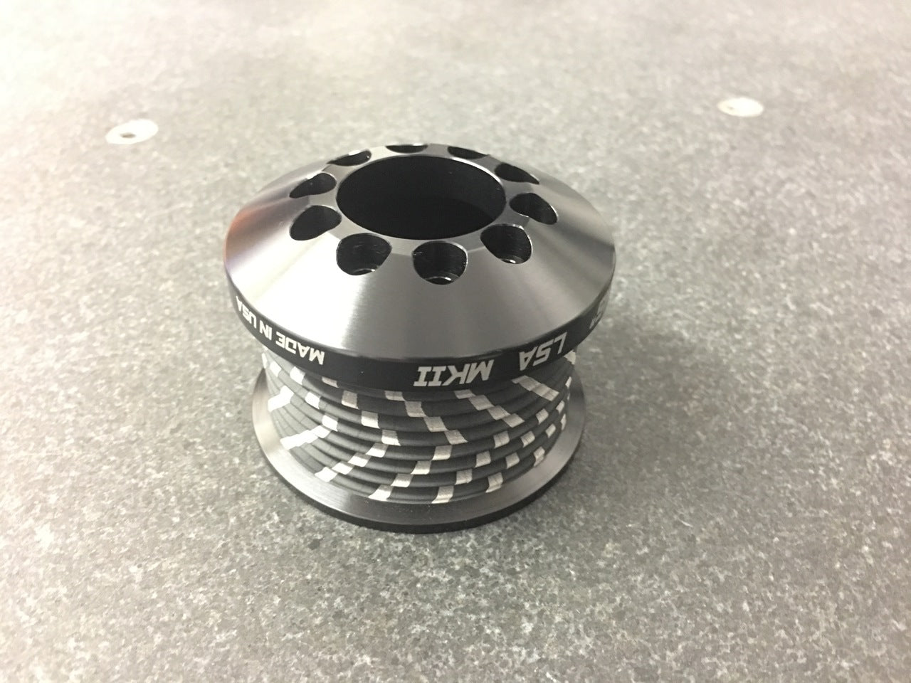 2.65" 11 Rib ZPE GripTec® 2pc MKII LS9 L2V Black Pulley Only