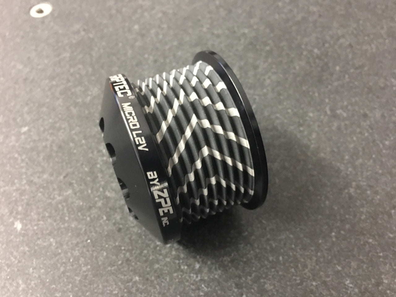 2.60" 11 Rib ZPE GripTec® 2pc MKII LS9 L2V Black Pulley Only