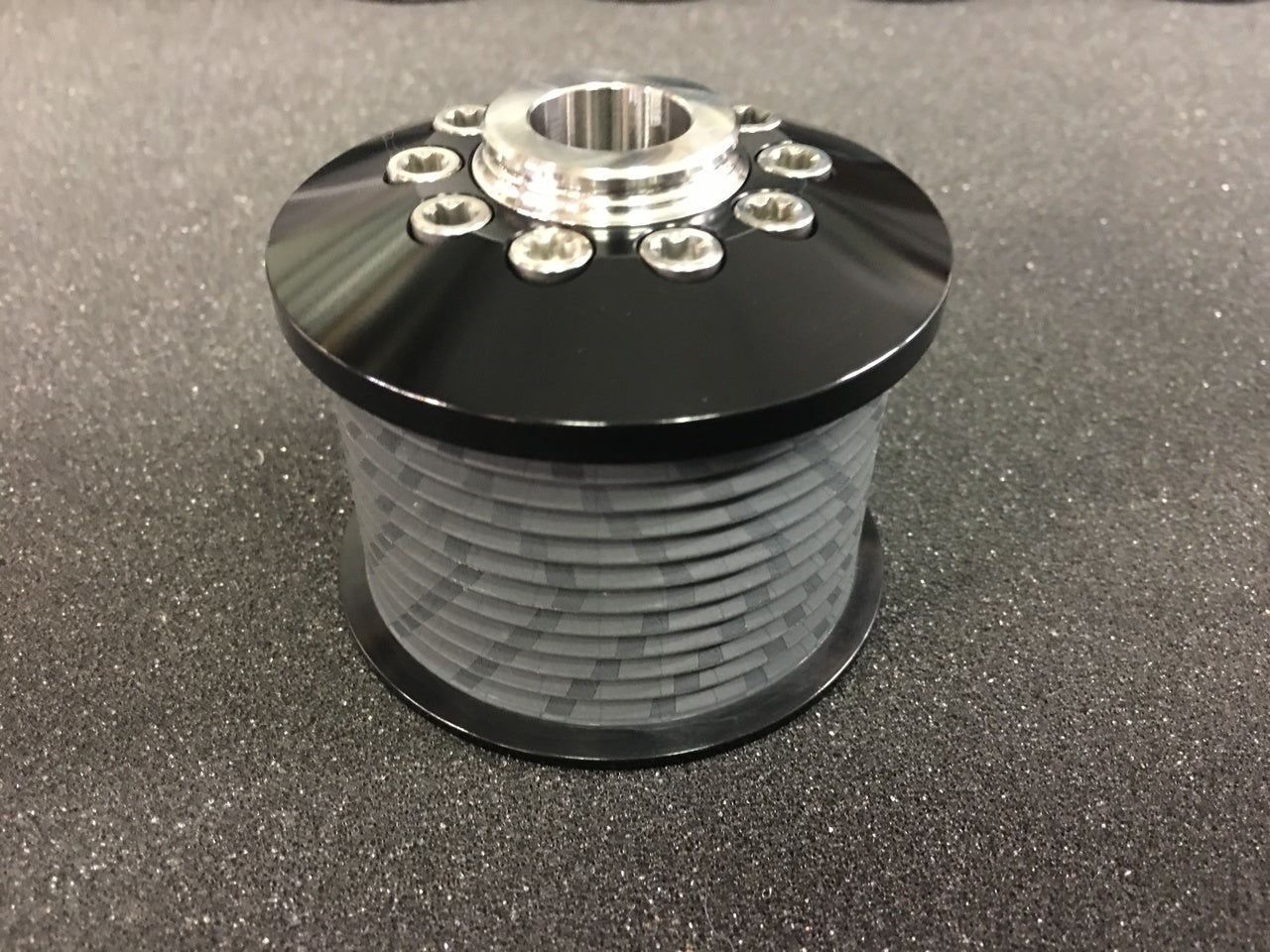 2.60" 11 Rib ZPE GripTec® 2pc MKII LS9 L2V Black Pulley & Hub Kit