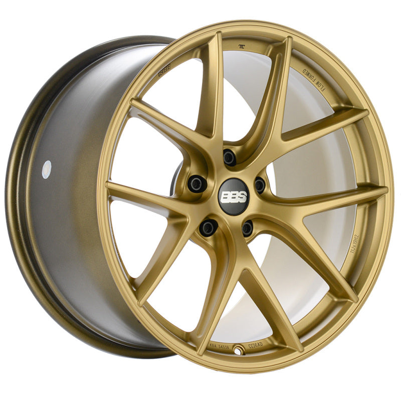 BBS Unlimited CI-R 20x10 ET71.5 (Face 1) Satin Gold Wheel
