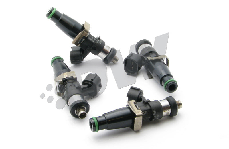 DeatschWerks 95-99 Mitsubishi Eclipse and Evo 8/9 4G63T fuel injector set, 2200cc high impedance for 4-cylinder engines.