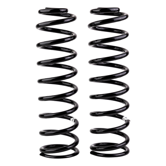 Old Man Emu ARB OME rear coilover coil spring for Jeep JK, showcasing the durable metal coil design for off-road suspension.