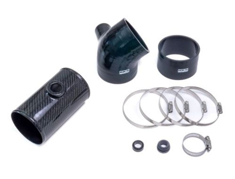 HKS carbon suction kit ZN8/ZD8 with scoops and snorkels for improved airflow and engine performance.