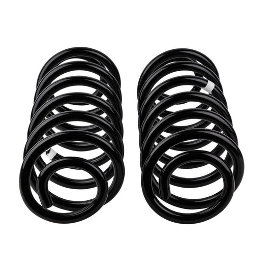 Old Man Emu ARB coilover rear coil springs for Jeep JL, showing the coil spring design and branding details.