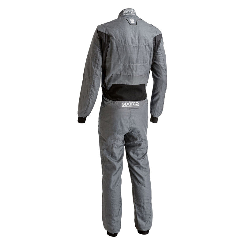 SPARCO Victory Pr Boot Cuff racing suit accessory in black and gray, designed for racing suits and motorsport safety.