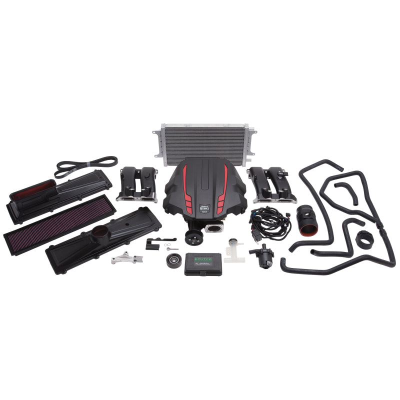 Edelbrock Supercharger Stage 1 Street Kit for 2012-2019 Scion FR-S, Subaru BRZ, Toyota GT86 2.0L engine, installed on engine bay