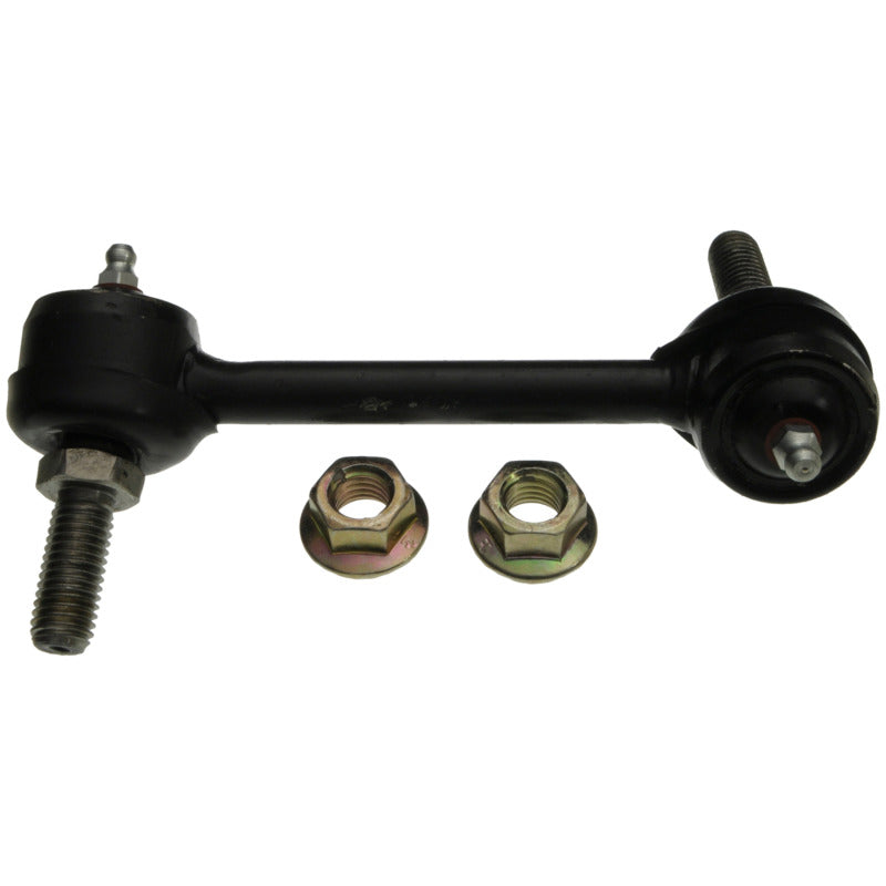 Moog rear left sway bar endlink kit for Isuzu Ascender 2003-2008, showing the metal link and bushings.