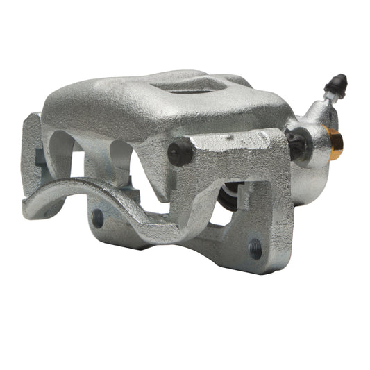 Silver zinc coated DFC OE front brake caliper for Mazda MPV 2000-2006, premium caliper with detailed view of construction.