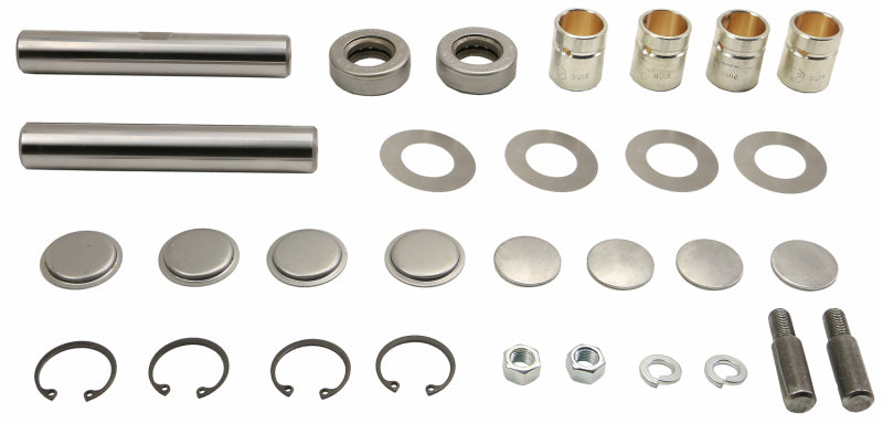 Moog 1954 Chevrolet 1500 king pin bushing kit with new bushings and components for vehicle suspension repair.